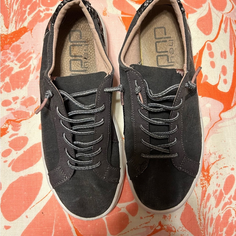 Hey Dude’s Women’s Canvas Lace-Up Sneakers